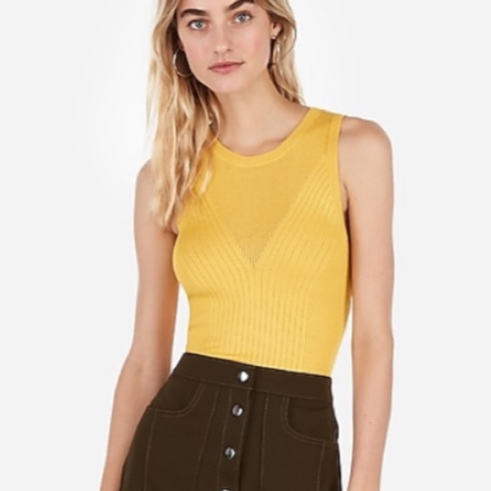 M Express Sleeveless Sweater
